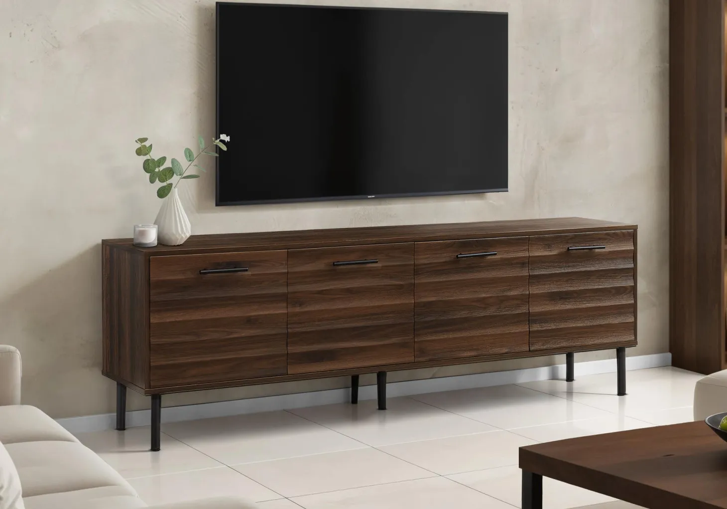 Meuble TV 72" - Monarch