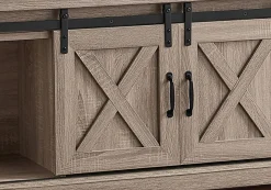 Meuble TV avec portes coulissantes 60
