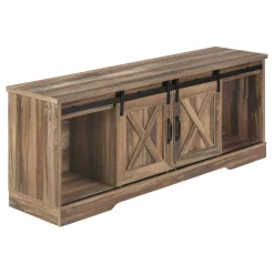 Meuble TV avec portes coulissantes 60" - Monarch