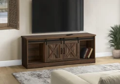 Meuble TV avec portes coulissantes 60" - Monarch