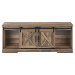 Meuble TV avec portes coulissantes 60
