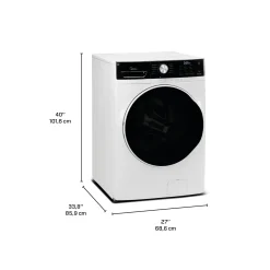 Midea Laveuse Chargement frontal Blanc 27