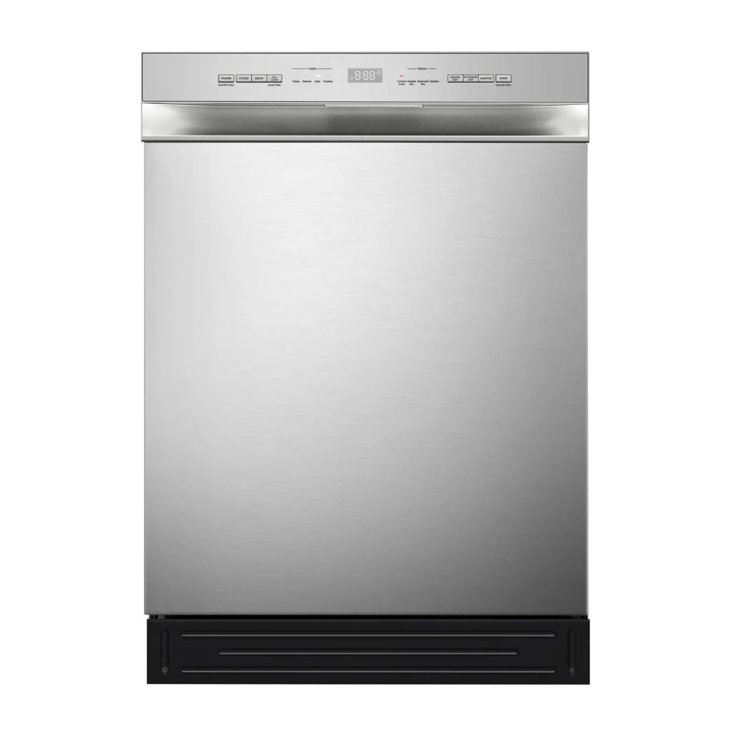 Midea Lave-vaisselle Encastré Acier inoxydable 24" 52dB - MDF24P2BST