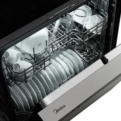 Midea Lave-vaisselle Encastré Acier inoxydable 24