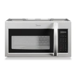 Midea Micro-ondes/Hotte, Inox, 29.25", 1000W, 300