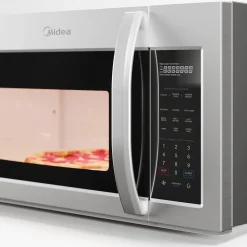 Midea Micro-ondes/Hotte, Inox, 29.25