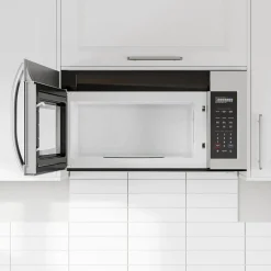 Midea Micro-ondes/Hotte, Inox, 29.25