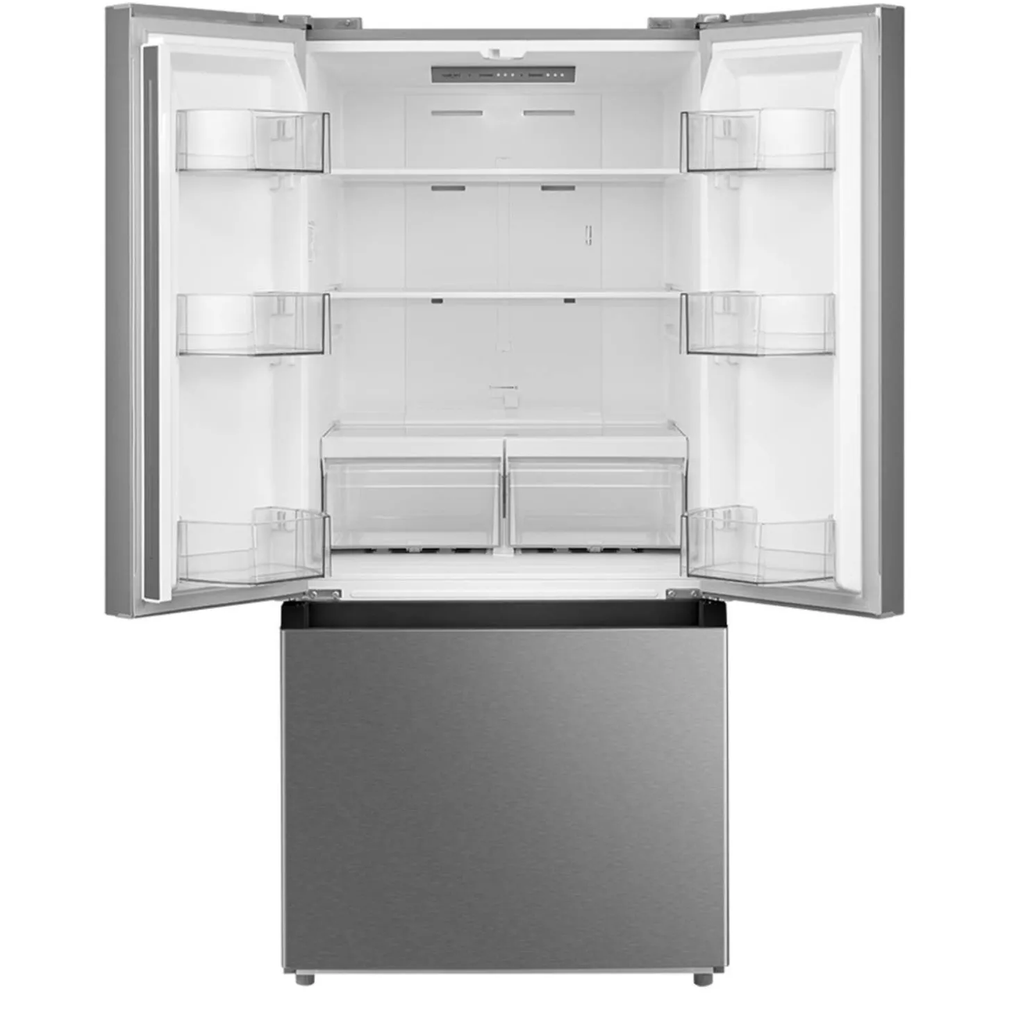 Midea Refrigerateur 18 pi3 30 po Inox Portes françaises - MRF18B4AST
