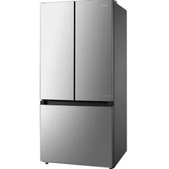 Midea Refrigerateur 18 pi3 30 po Inox Portes françaises - MRF18B4AST