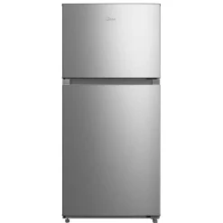 Midea Réfrigérateur 18,1 pi3 30 po Acier inoxydable Congélateur en haut - MRT18D3BST