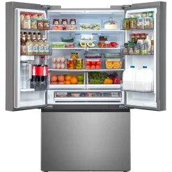 Midea Réfrigérateur 26,5 pi3 36 po Inox Portes françaises - MRF27I6BST