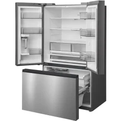 Midea Réfrigérateur 26,5 pi3 36 po Inox Portes françaises - MRF27I6BST