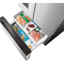 Midea Réfrigérateur 29,3 pi3 36 po Inox Portes françaises - MRF29D2AST