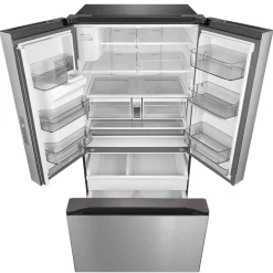 Midea Réfrigérateur 29,3 pi3 36 po Inox Portes françaises - MRF29D2AST