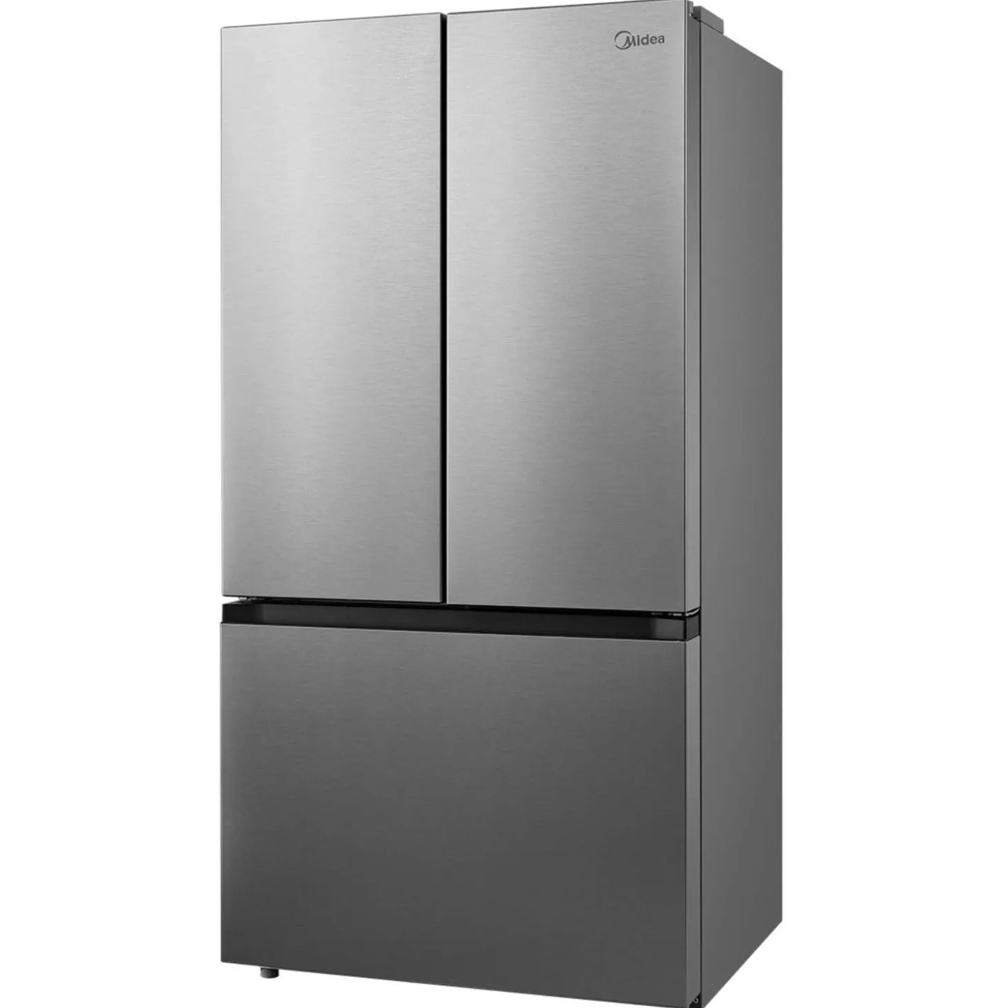 Midea Réfrigérateur 22,5 pi3 33 po Acier inoxydable Portes françaises - MRF23I7AST