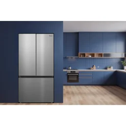 Midea Réfrigérateur 22,5 pi3 33 po Acier inoxydable Portes françaises - MRF23I7AST