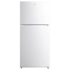 Midea Réfrigérateur 18,1 pi3 30 po Blanc Congélateur en haut - MRT18D3BWW