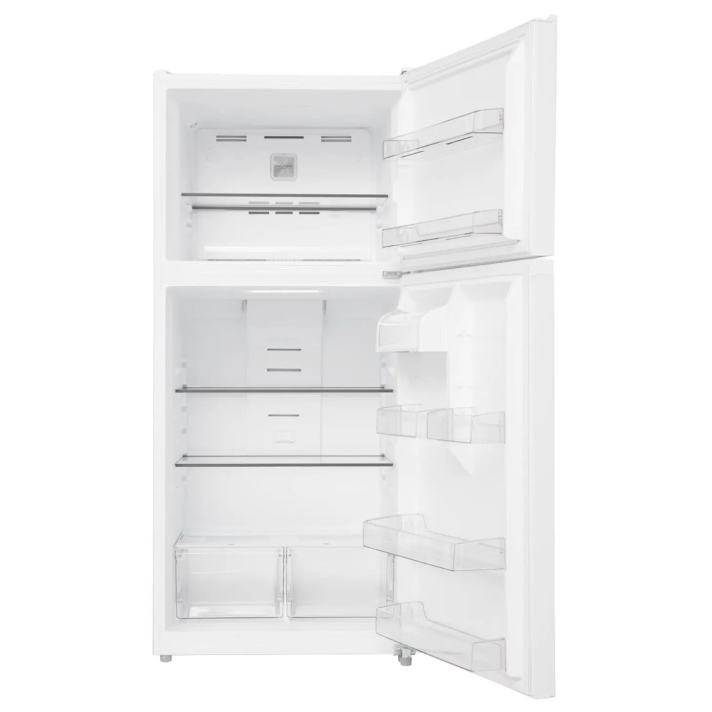 Midea Réfrigérateur 18,1 pi3 30 po Blanc Congélateur en haut - MRT18D3BWW
