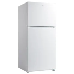 Midea Réfrigérateur 18,1 pi3 30 po Blanc Congélateur en haut - MRT18D3BWW