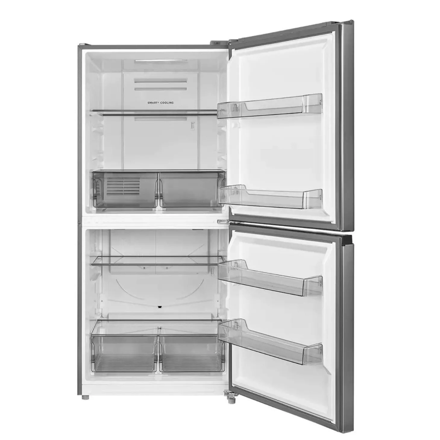 Midea Réfrigérateur/congélateur convertible 20 pi3 30 po Inox Tout réfrigérateur - MRU21C7BST