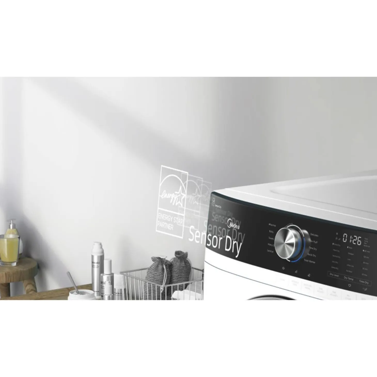 Midea SécheuseBlanc 27" - MLE52N4AWW
