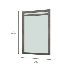 Miroir - gris