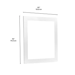 Miroir pour commode de chambre à coucher