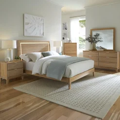 Miroir pour commode de chambre à coucher
