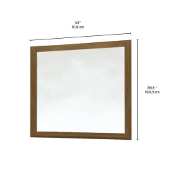 Miroir pour commode de chambre à coucher
