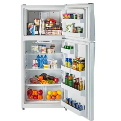 MOFFAT Réfrigérateur 18 pi3 30 po Blanc Congélateur en haut - MTE18GTKWW