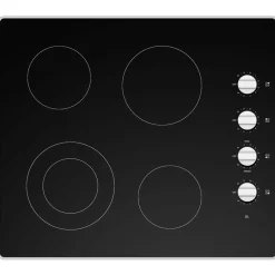 MOFFAT Table de cuisson Vitrocéramique Noir 24" Noir - MCP2024DXBB
