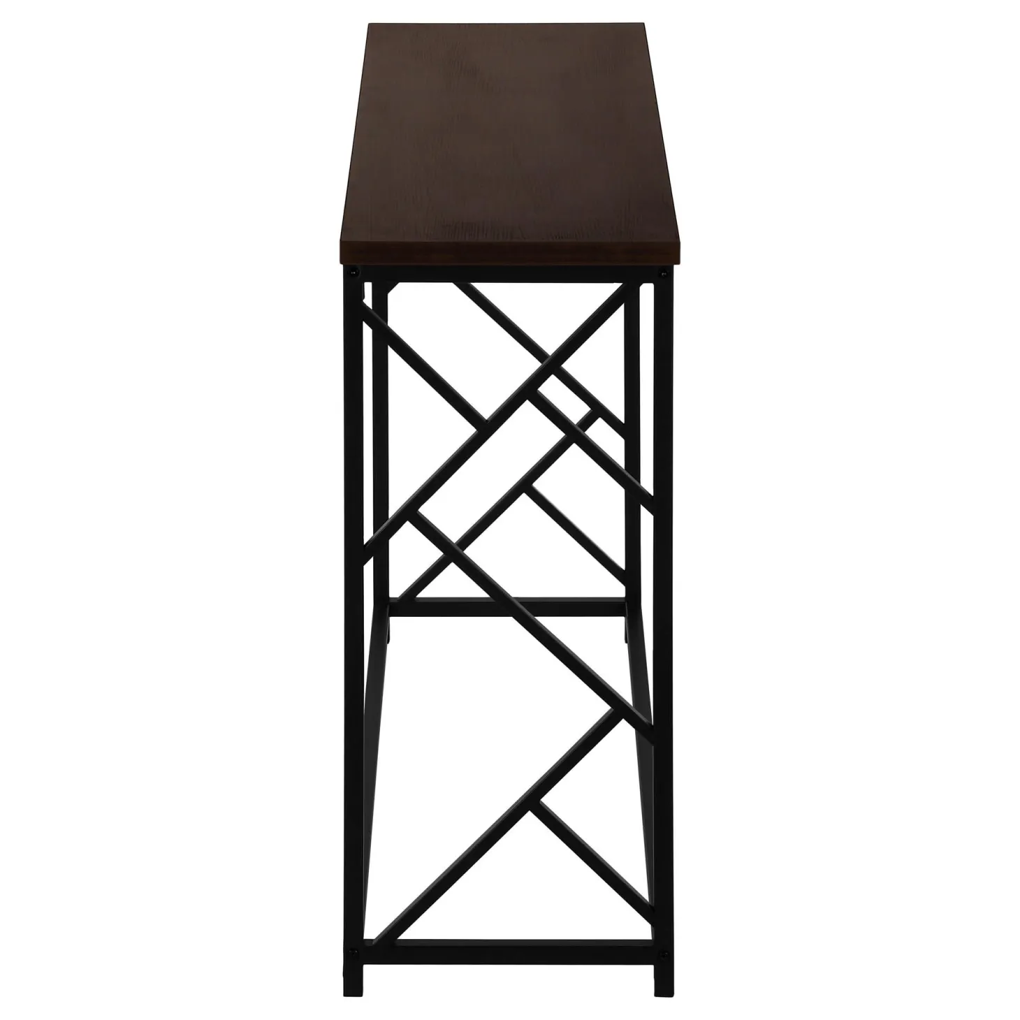Monarch specialties i 3534 console d'entrée - table d'appoint moderne - brun - Monarch