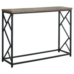 Monarch specialties i 3533 console d'entrée - table d'appoint moderne - taupe - Monarch
