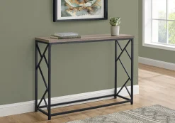 Monarch specialties i 3533 console d'entrée - table d'appoint moderne - taupe - Monarch