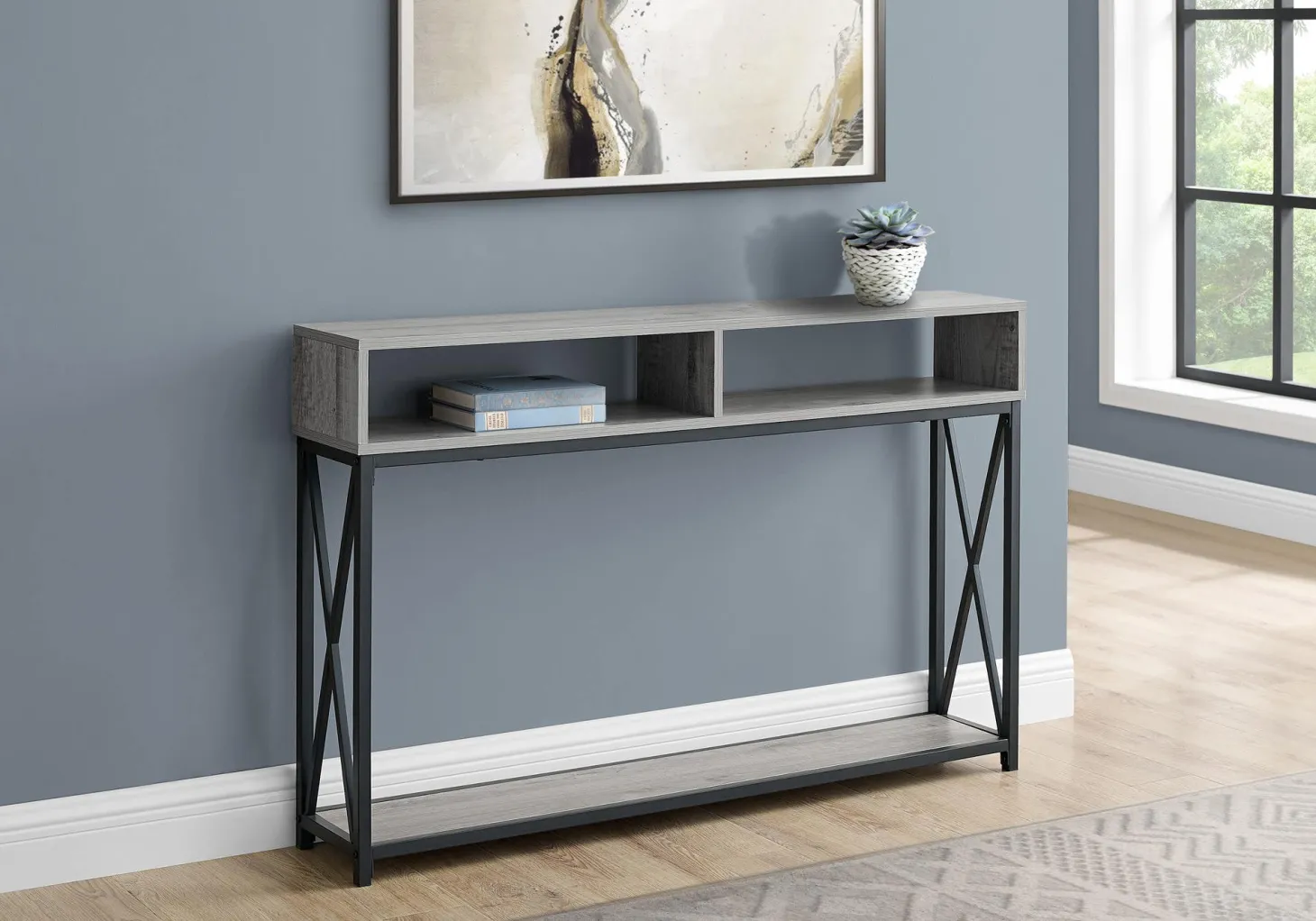 Monarch specialties i 3572 console d'entrée avec rangement - table d'appoint - Monarch