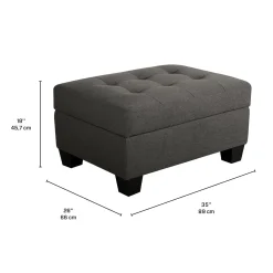 Ottoman avec rangement