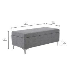 Ottoman avec rangement