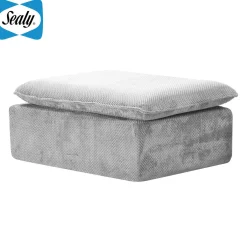 Ottoman en mousse roulé et compressé Sealy