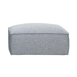Ottoman en tissu - 33 x 33 x 16