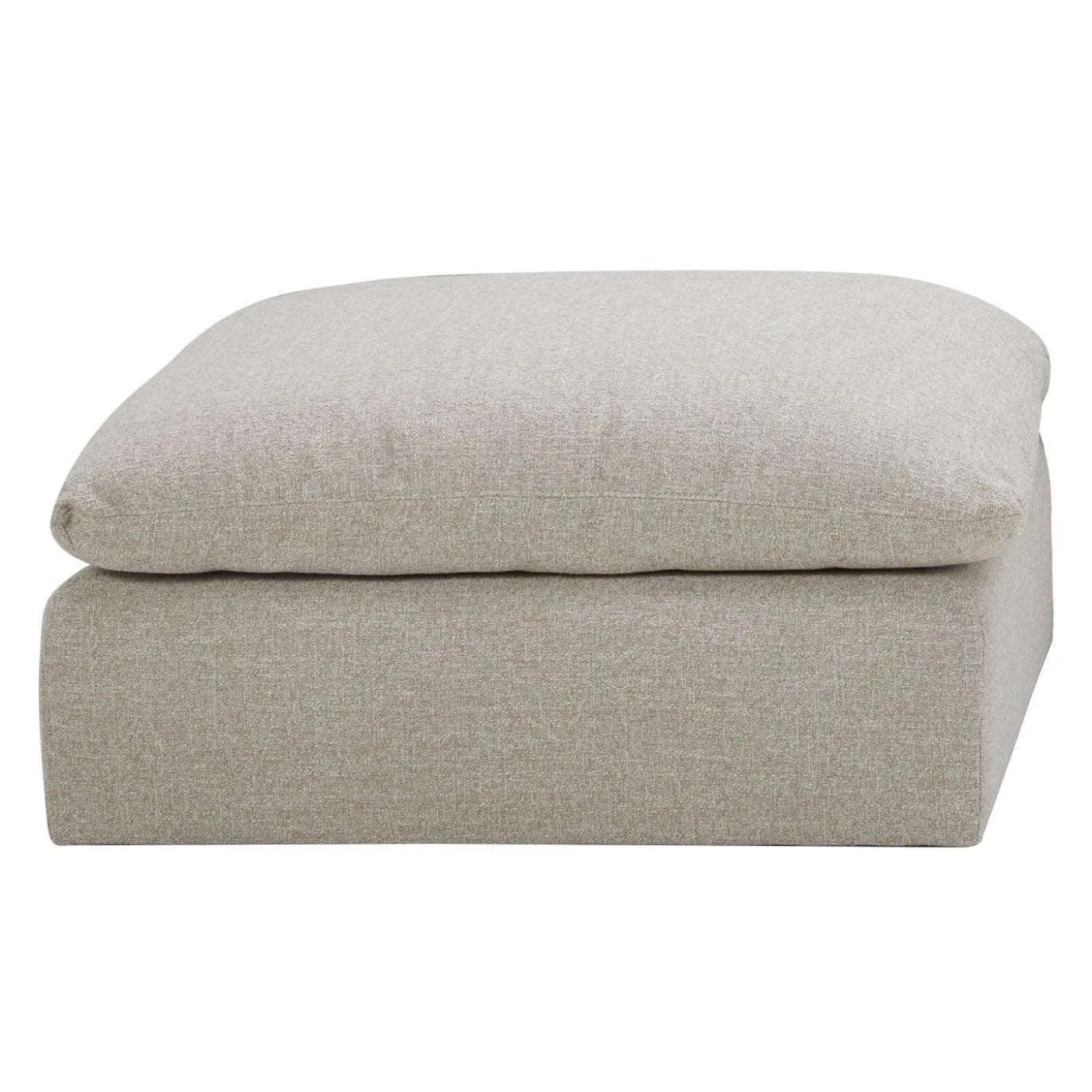 Ottoman en tissu - 40 x 40 x 20