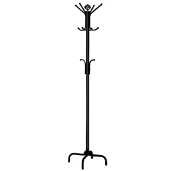 Patère - 74"H, métal noir