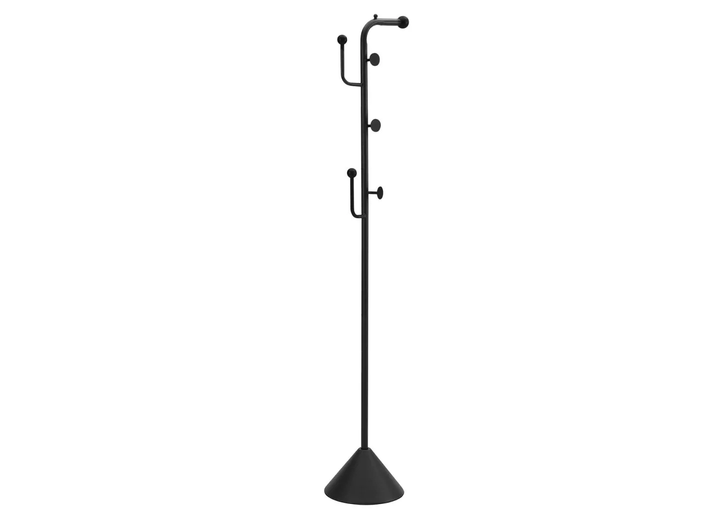 Patère - 66"h, métal noir