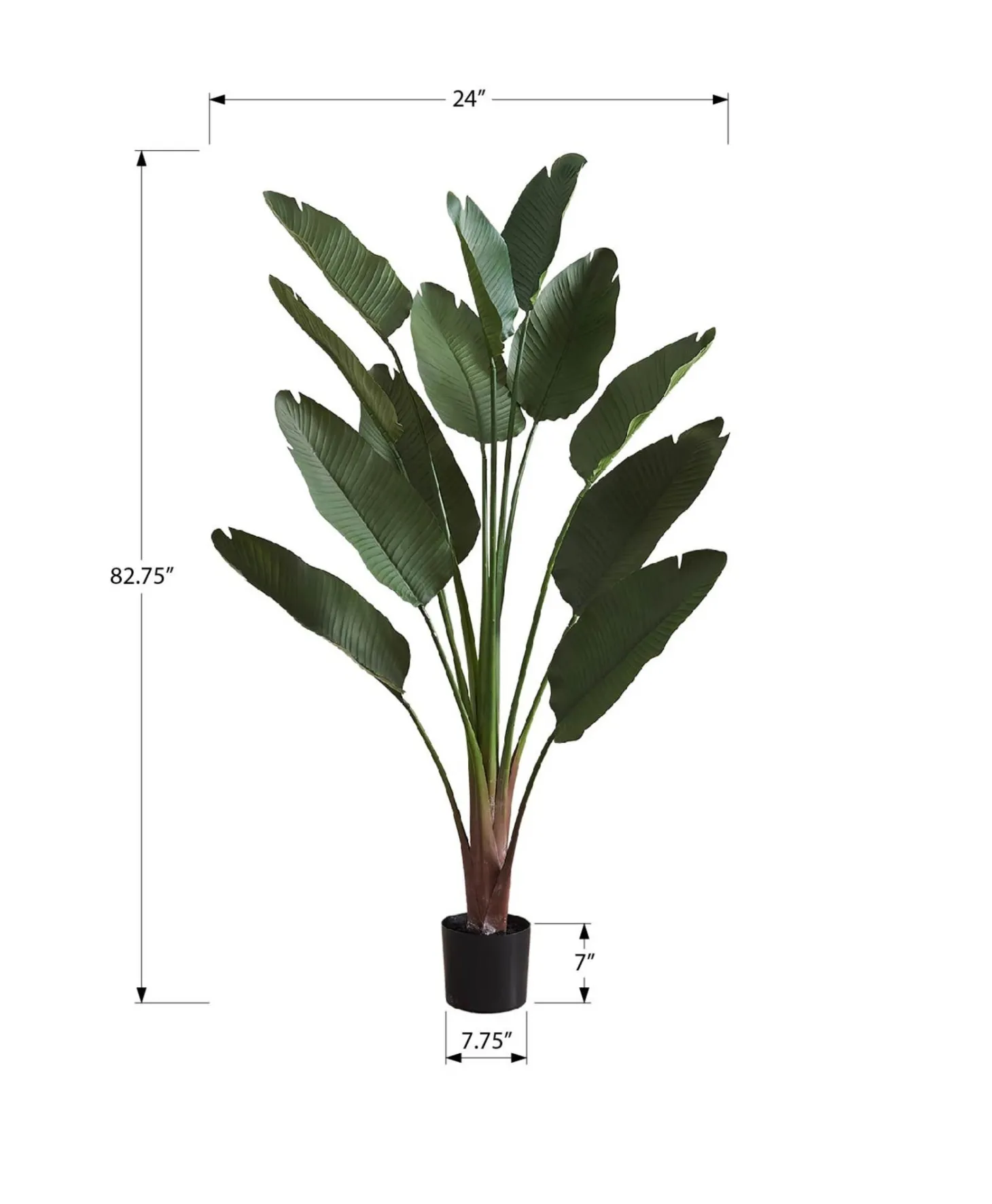 Plante artificielle 83"