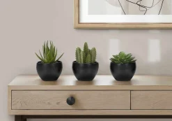 Plante artificielle 6" (boîte de 3)