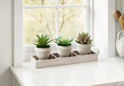 Plante artificielle 6" (boîte de 3)