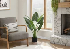 Plante artificielle - 37"H, aureum intérieur pot 6"