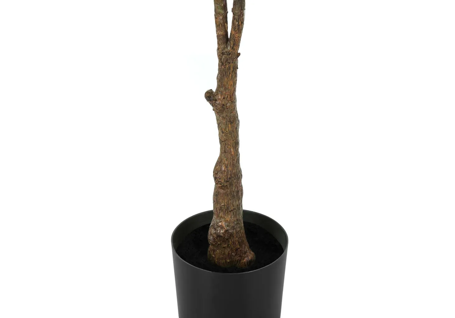 Plante artificielle - 52"H, caoutchouc intérieur pot 5"