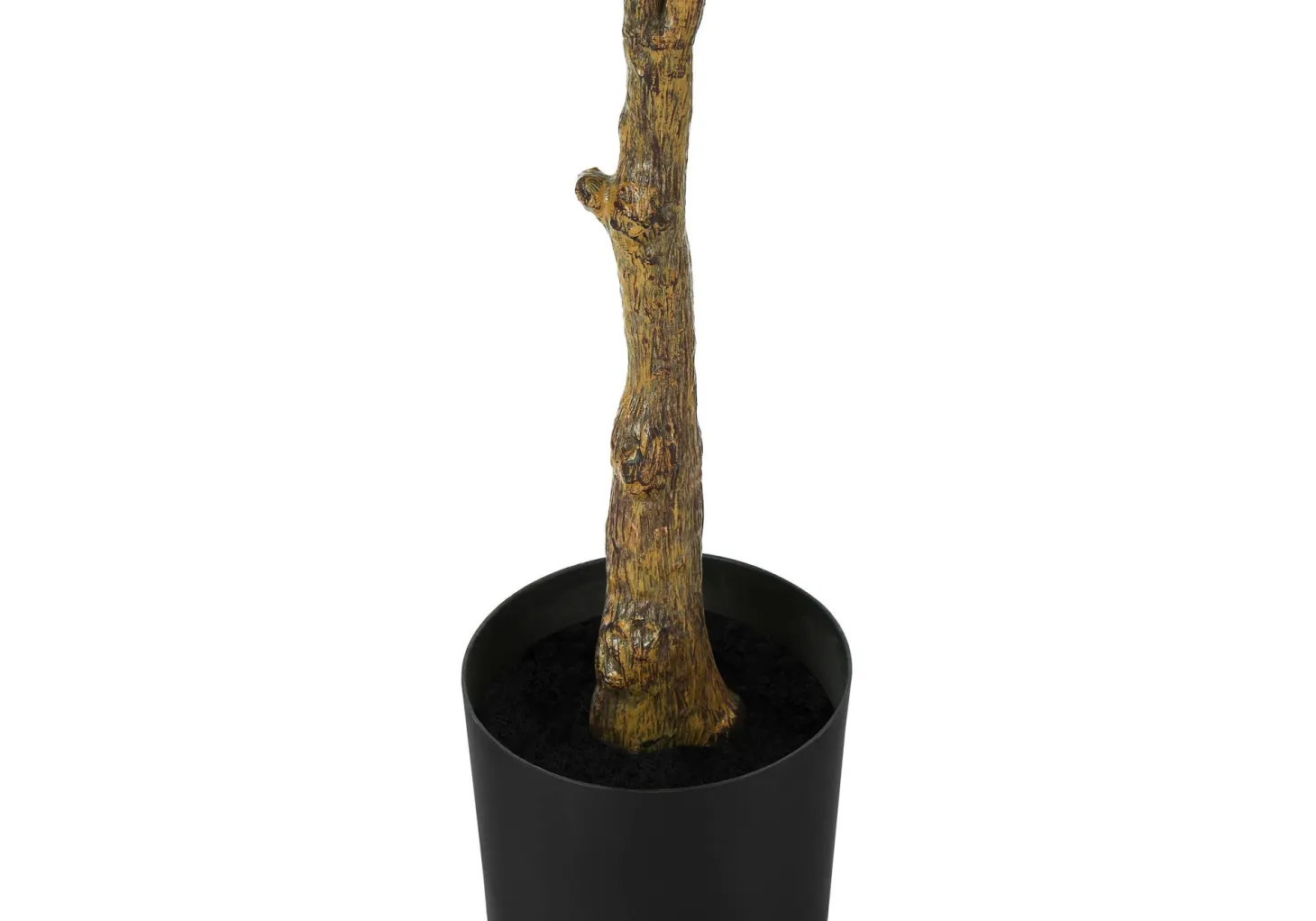 Plante artificielle - 52"H, caoutchouc intérieur pot 5"