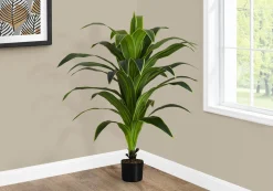 Plante artificielle - 47"H, dracaena intérieur pot 5"