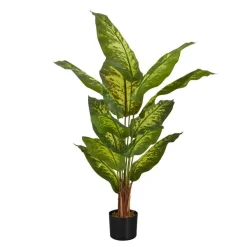Plante artificielle - 47"H, evergreen intérieur pot 5"
